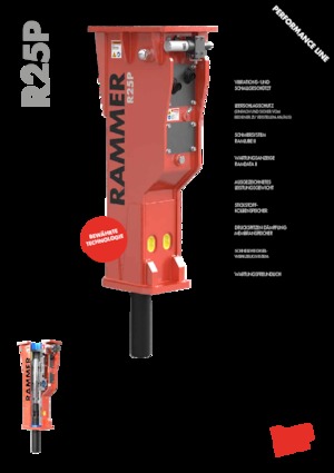 Martillos hidráulicos Rammer R45P