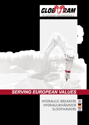 Martillos hidráulicos Globram RM 195