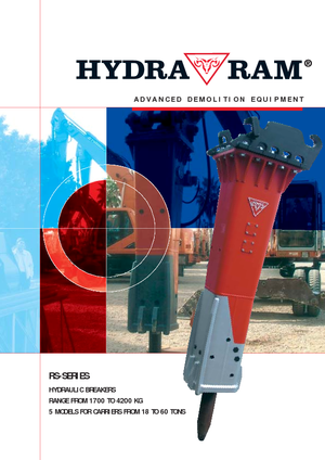 Martillos hidráulicos Hydra Ram RS 27