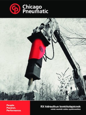 Martillos hidráulicos Chicago Pneumatic RX2