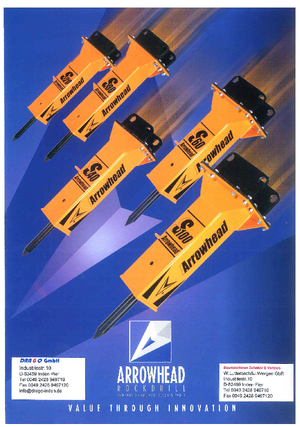 Martillos hidráulicos Arrowhead S 50