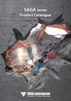 Martillos hidráulicos MSB SAGA 510H