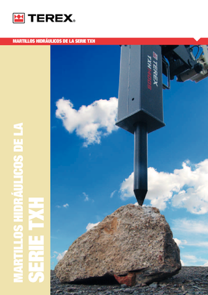 Martillos hidráulicos Terex TXH 1400 S