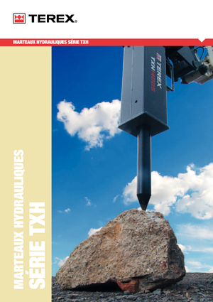 Martillos hidráulicos Terex TXH 1400 S
