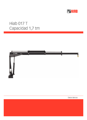 Grúas  de carga eléctricas Hiab 017 T-2 PTO