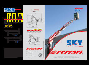 Grúas de carga hidráulicas Ferrari® 058D A4 