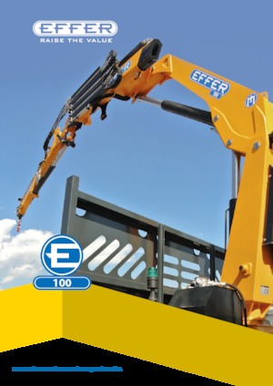 Grúas de carga hidráulicas Effer 100 3S