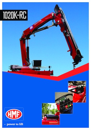 Grúas de carga hidráulicas HMF 1020-K2