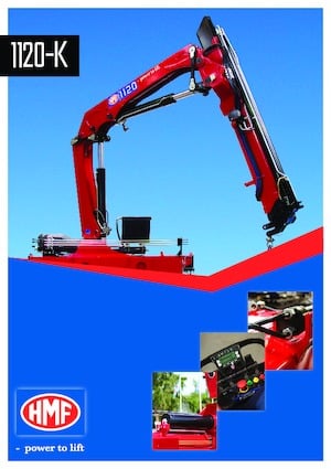 Grúas de carga hidráulicas HMF 1120-K4-RCS