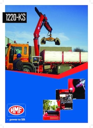 Grúas de carga hidráulicas HMF 1220-KS2