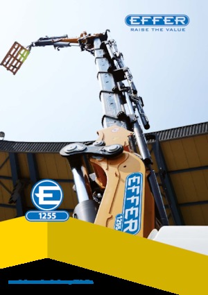 Grúas de carga hidráulicas Effer 1255 8S