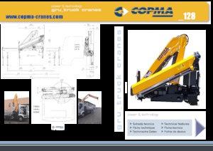 Grúas de carga hidráulicas COPMA 2000 128.2