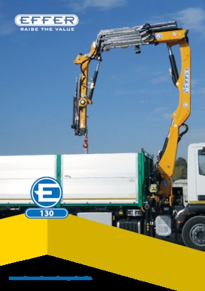 Grúas de carga hidráulicas Effer 130 4S