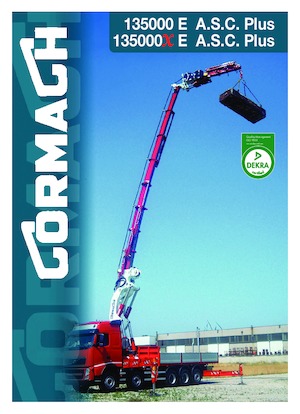 Grúas de carga hidráulicas Cormach 135000X E9F186 A.S.C. Plus