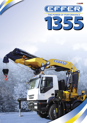 Grúas de carga hidráulicas Effer 1355 8S
