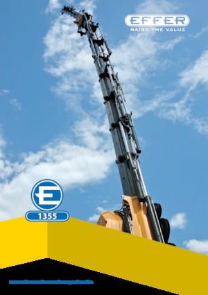 Grúas de carga hidráulicas Effer 1355 6S