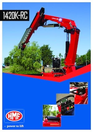 Grúas de carga hidráulicas HMF 1420-K2