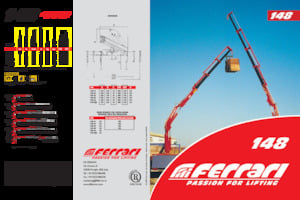 Grúas de carga hidráulicas Ferrari® 148 A4 