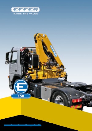 Grúas de carga hidráulicas Effer 150 4S