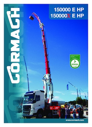 Grúas de carga hidráulicas Cormach 150000 E9F206 HP