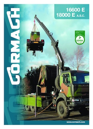 Grúas de carga hidráulicas Cormach 16600 E4