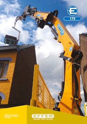 Grúas de carga hidráulicas Effer 175 5S
