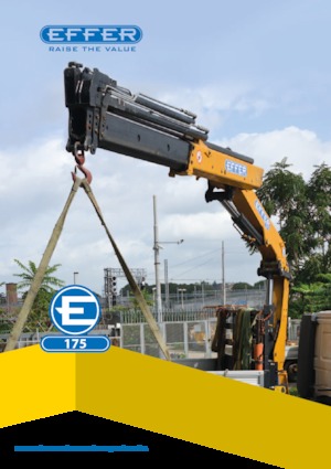 Grúas de carga hidráulicas Effer 175 5S