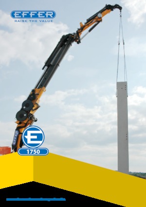Grúas de carga hidráulicas Effer 1750 8S