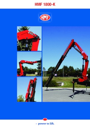 Grúas de carga hidráulicas HMF 1800-K7-HS10