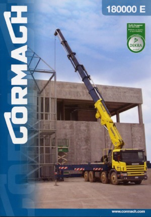 Grúas de carga hidráulicas Cormach 180000 E6JIB4 A.S.C. Plus