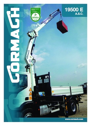 Grúas de carga hidráulicas Cormach 19500 E2 A.S.C