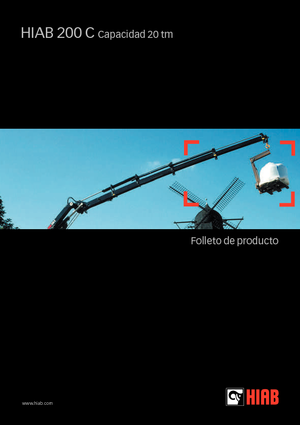 Grúas de carga hidráulicas Hiab 200 C-2