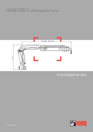 Grúas de carga hidráulicas Hiab 200 C-2