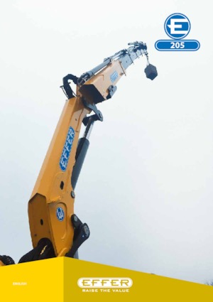 Grúas de carga hidráulicas Effer 205 4S
