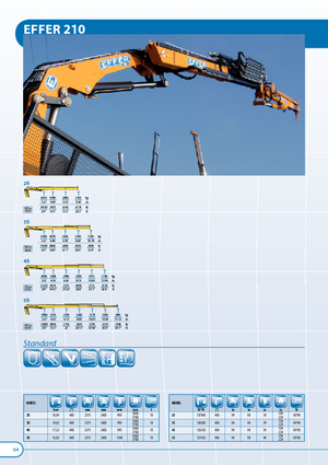 Grúas de carga hidráulicas Effer 210 6S