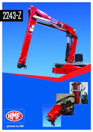 Grúas de carga hidráulicas HMF 2243-Z2-RCS