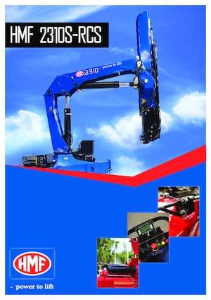 Grúas de carga hidráulicas HMF 2310-S4-RCS