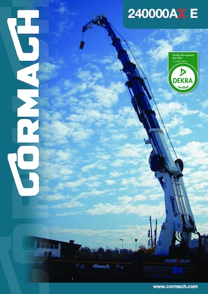 Grúas de carga hidráulicas Cormach 240000AX E9J404 HP