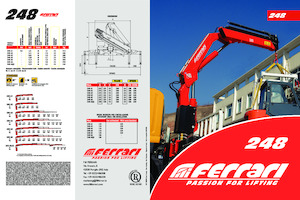 Grúas de carga hidráulicas Ferrari® 248 A5 