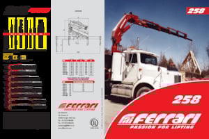 Grúas de carga hidráulicas Ferrari® 258 A1 