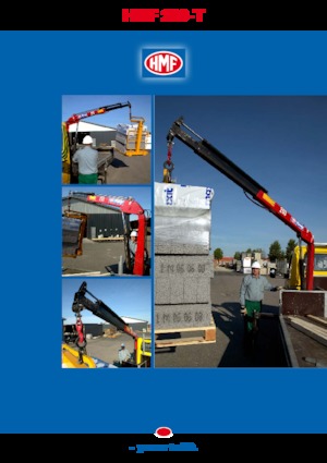 Grúas de carga hidráulicas HMF 260-T2