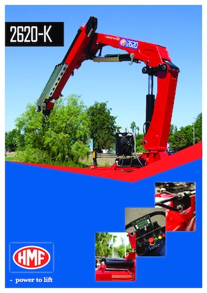 Grúas de carga hidráulicas HMF 2620-K5