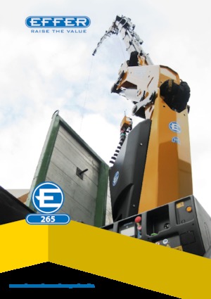 Grúas de carga hidráulicas Effer 265 4S