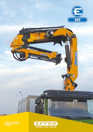 Grúas de carga hidráulicas Effer 265 4S
