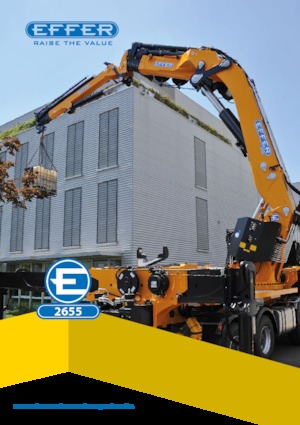 Grúas de carga hidráulicas Effer 2655 7S