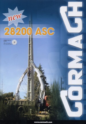 Grúas de carga hidráulicas Cormach 28200 E6 A.S.C.