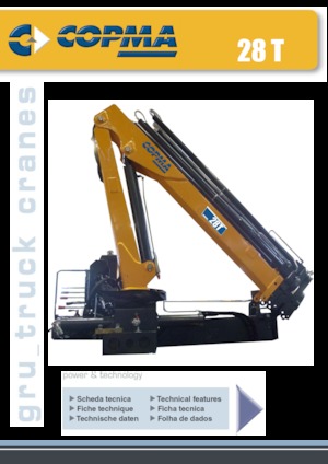 Grúas de carga hidráulicas COPMA 2000 28T.2