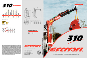 Grúas de carga hidráulicas Ferrari® 310 A 1