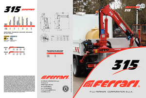 Grúas de carga hidráulicas Ferrari® 315 A2 