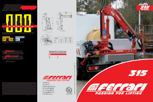 Grúas de carga hidráulicas Ferrari® 315 A2 